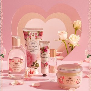 独家：Sabon 全场洗护大促 新品限定白玫瑰首次折扣