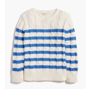 包邮横竖来一单 J.Crew Factory 童装抄底 长袖T$7 连衣裙$11